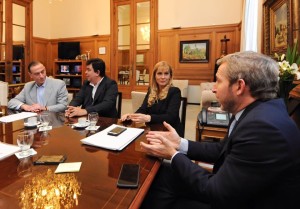 La Intendenta llevó varios reclamos al Gobierno Nacional.